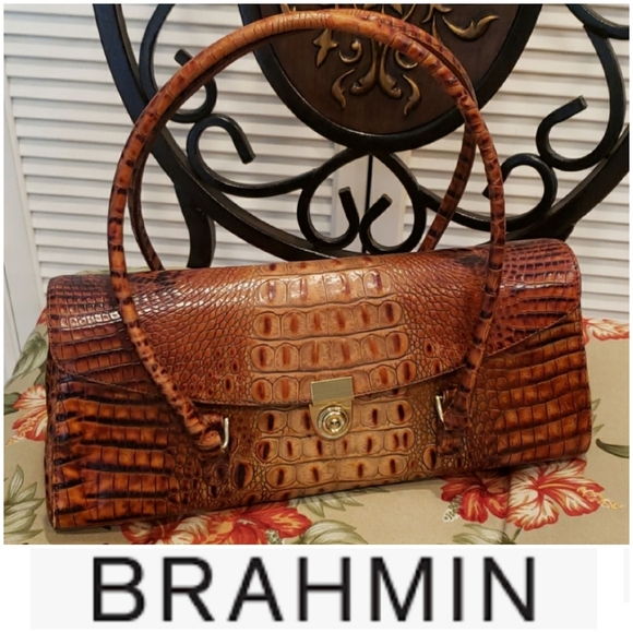 Brahmin Handbags - Brahmin Vintage Croc Bag